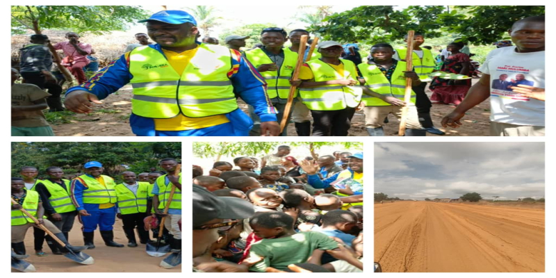 Réhabilitation de la route Kananga–Kabeya Kamuanga