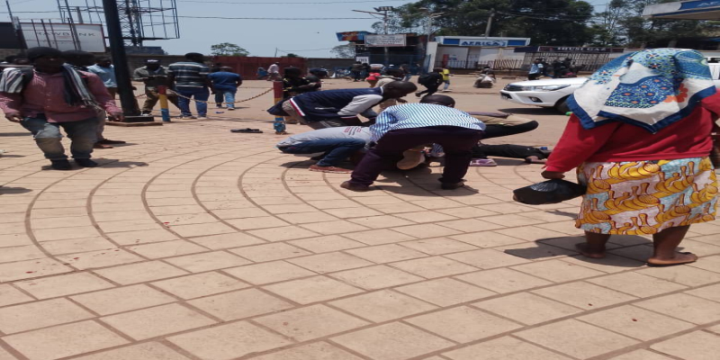 Photo prise sur le lieu de l'événement à Bukavu