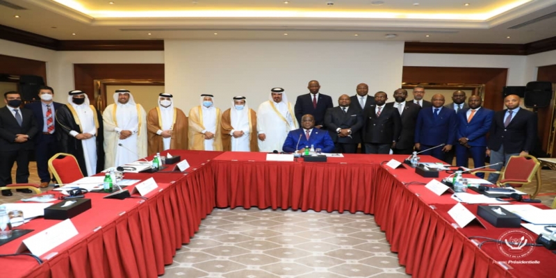 Doha : Tshisekedi présente aux investisseurs qataris,