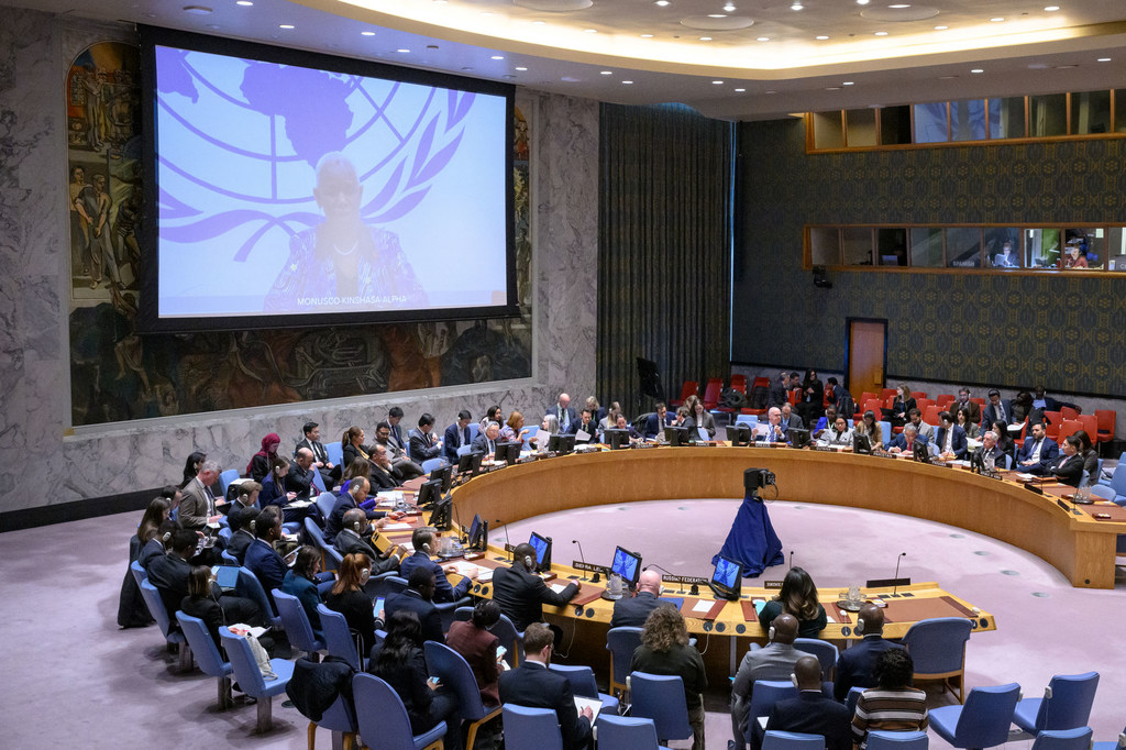 Les membres de l'ONU lors du conseil de sécurité de vendredi 21 février 2025